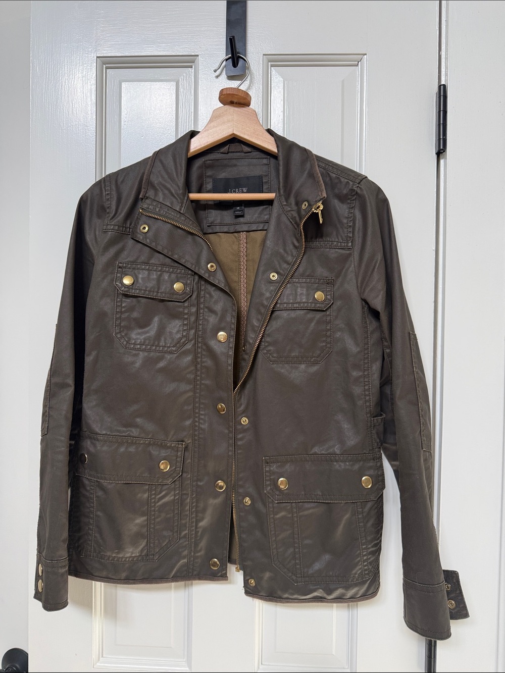 J. Crew Women’s Waxy Barn Jacket